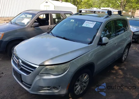 2009 Volkswagen Tiguan Se/Sel из США, поврежденный, VIN WVGBV75NX9W521370